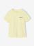 T-shirt garçon personnalisable manches courtes aubergine+blanc+BLEU+jaune pâle+rouge+sauge - vertbaudet enfant 
