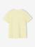 T-shirt garçon personnalisable manches courtes aubergine+blanc+BLEU+jaune pâle+rouge+sauge - vertbaudet enfant 