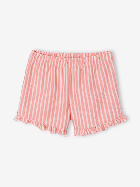 Set van 2 pyjamashorty voor meisjes ecru - vertbaudet enfant 