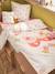 Parure housse de couette et taie d'oreiller ENVOLEE rose imprimé - vertbaudet enfant 