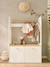 Kapstok en bureau kind 2 in 1 Ourson wit - vertbaudet enfant 