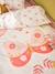 Parure housse de couette et taie d'oreiller ENVOLEE rose imprimé - vertbaudet enfant 