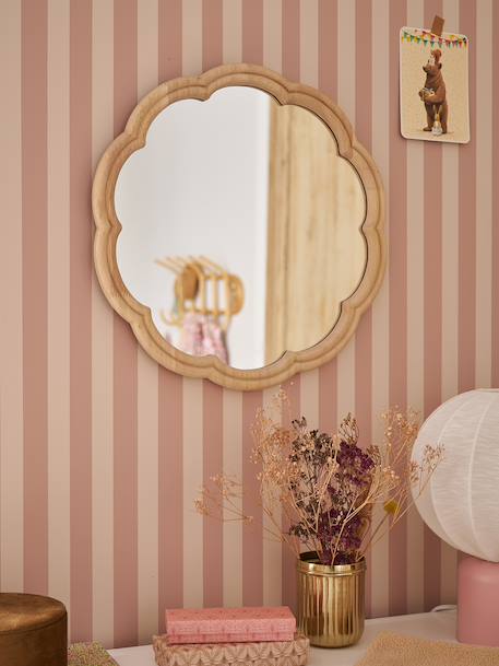 Miroir rond FESTON beige - vertbaudet enfant 