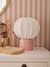 Lampe à poser forme boule pied métal rose+vert sauge - vertbaudet enfant 