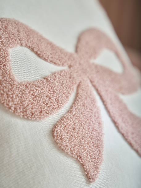 Coussin finition feston écru - vertbaudet enfant 