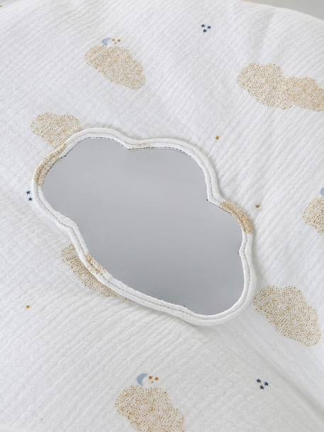 Meegroei speelmat met bogen en rand BABYLON beige+rood+sinaasappel+wit - vertbaudet enfant 