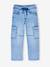 Pantalon battle garçon en denim double stone - vertbaudet enfant 