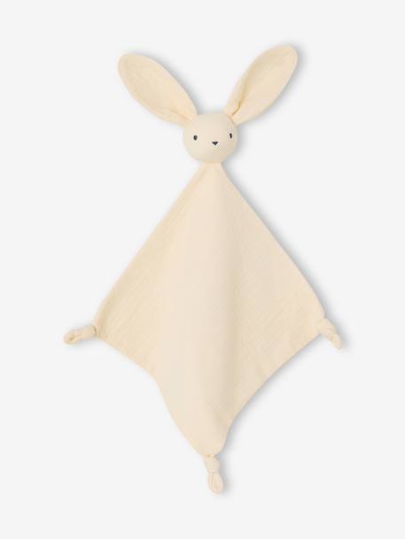 Babyset jas en knuffelkonijn vanille - vertbaudet enfant 