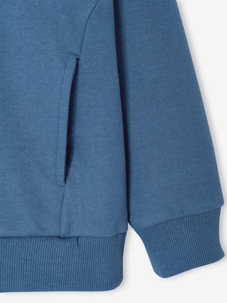 Sweat à capuche garçon NASA bleu océan - vertbaudet enfant 