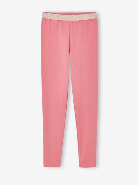 Fille-Legging-Legging fille ceinture irisée Basics
