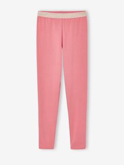 -Meisjes legging met iriserende riem