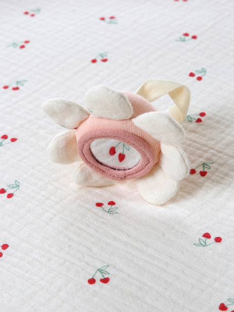 Tapis d'éveil avec arches et rebord beige+blanc+orange+rouge - vertbaudet enfant 