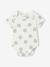 Lot 5 bodies bébé manches courte écru - vertbaudet enfant 