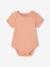 Lot 5 bodies bébé manches courte écru - vertbaudet enfant 