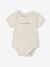 Lot 5 bodies bébé manches courte écru - vertbaudet enfant 