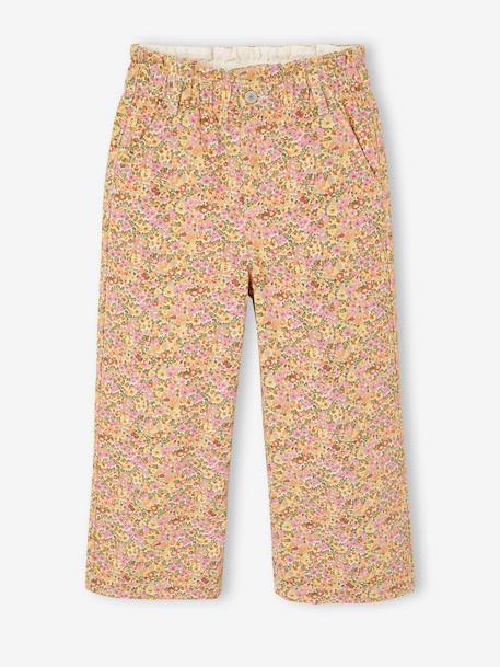 Fille-Pantalon fille large imprimé 