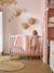 Lit bébé à barreaux LIGNE CONFETTI BLANC+vert - vertbaudet enfant 