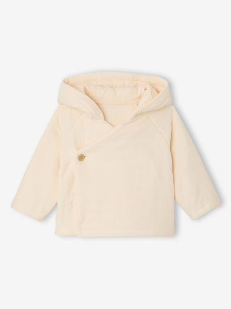 Coffret bébé veste et doudou lapin vanille - vertbaudet enfant 