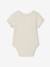Lot 5 bodies bébé manches courte écru - vertbaudet enfant 