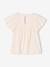 T-shirt blouse manches courtes écru - vertbaudet enfant 