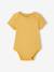 Lot 5 bodies bébé manches courte écru - vertbaudet enfant 