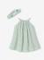 Robe broderie anglaise accessoire assorti vert sauge - vertbaudet enfant 
