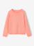 Pull fille personnalisable beige chiné+framboise+mandarine+marine+vert de gris - vertbaudet enfant 