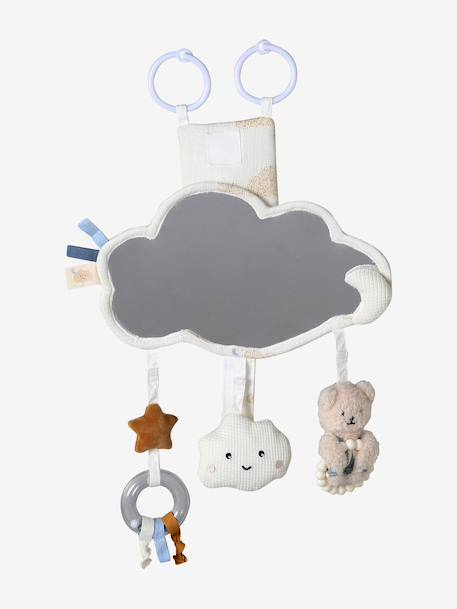 Jouet miroir NUAGE à suspendre ou à poser blanc - vertbaudet enfant 