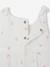 Combinaison bébé naissance en gaze de coton beige+écru+tilleul imprimé - vertbaudet enfant 