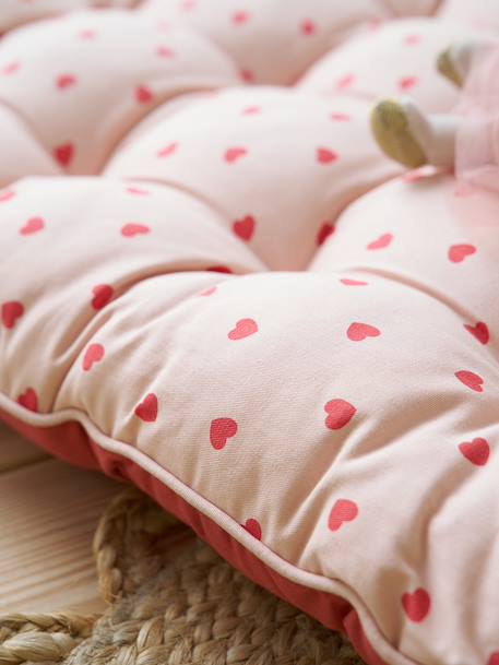 Matelas de sol COEURS rose - vertbaudet enfant 