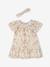 Babyset met jurk slip en haarband ecru - vertbaudet enfant 