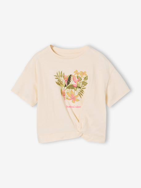 Fille-T-shirt, sous-pull-T-shirt manches courtes fille 