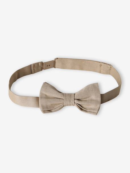 Noeud papillon garçon beige+bleu ciel+bleu glacier+marine - vertbaudet enfant 