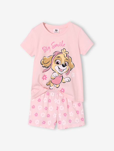 Pyjashort fille Pat' Patrouille rose pâle - vertbaudet enfant 