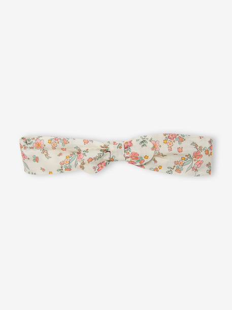 Babyset met jurk slip en haarband ecru - vertbaudet enfant 