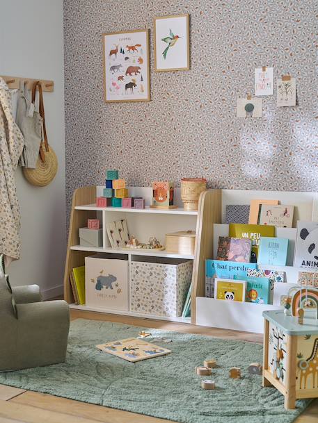 Meuble de rangement livre et jouet YEL blanc - vertbaudet enfant 