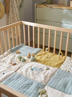 -Tapis de sol / Fond de parc gaze de coton patchwork BAYOU