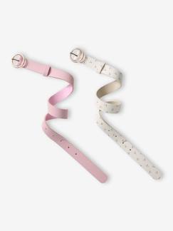 -Lot de 2 ceintures fille
