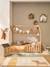 Kinderbed CABANE 70x140 hout+wit - vertbaudet enfant 