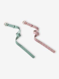 -Lot de 2 ceintures fille