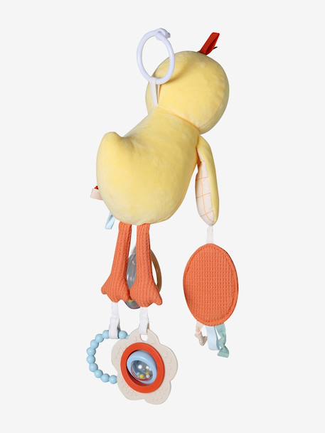 Peluche à suspendre activité jaune - vertbaudet enfant 