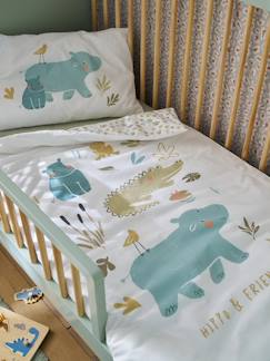 -Parure housse de couette + taie d'oreiller bébé BAYOU