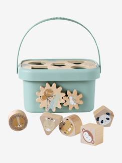Jouet-Premier âge-Premières manipulations-Boîte à formes en bois FSC®