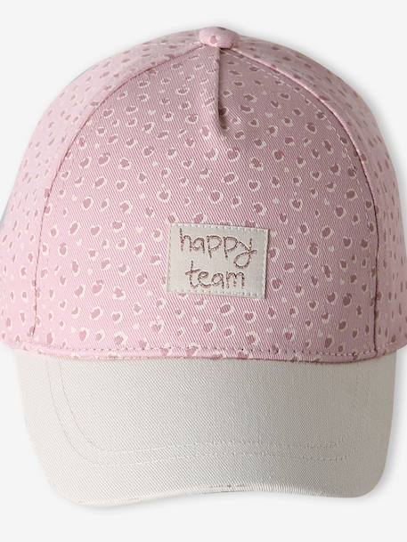 Casquette bébé fille coton rose - vertbaudet enfant 
