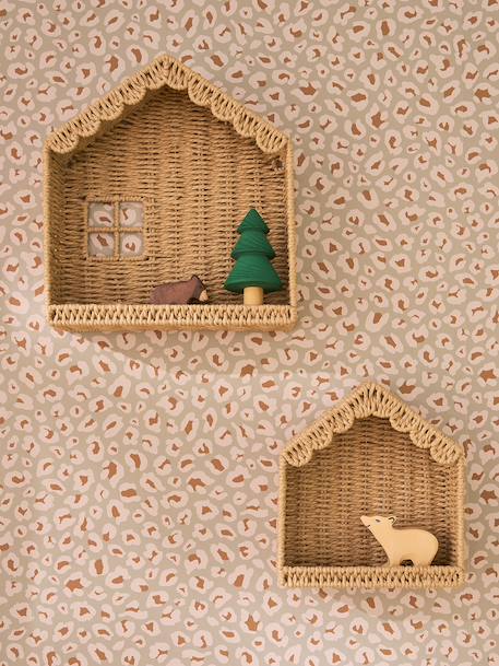 Set van 2 rekken huis beige - vertbaudet enfant 