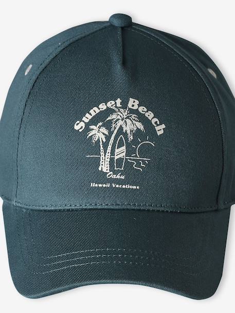 Casquette garçon ajustable 'Sunset beach' vert - vertbaudet enfant 