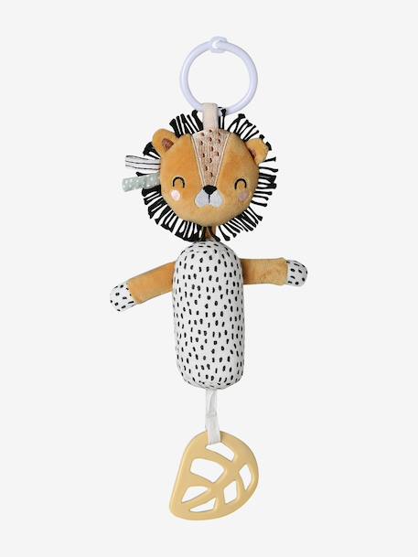 Hochet à suspendre sensoriel Lion marron - vertbaudet enfant 