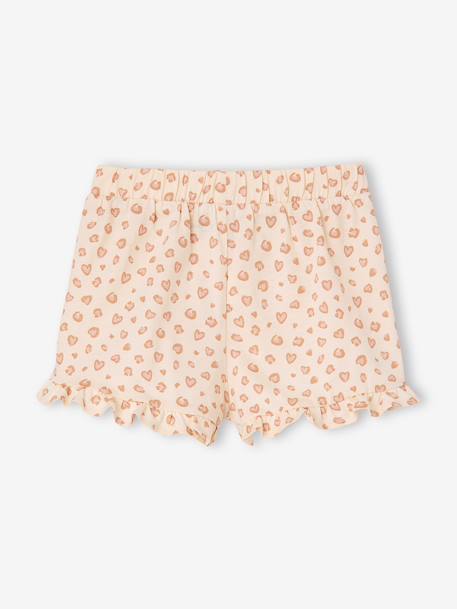 Lot 2 short à volants écru - vertbaudet enfant 