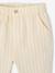 Pantalon bébé garçon rayé rayé beige - vertbaudet enfant 