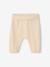 Ensemble naissance gilet et pantalon velours vanille - vertbaudet enfant 